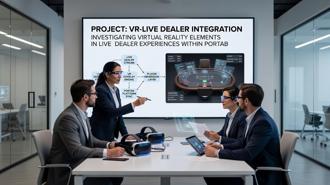 Mobile screen showing integrated VR view of a live dealer table in a gambling application