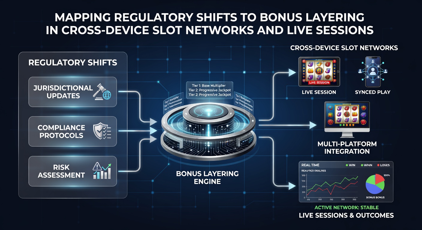 Screenshot of a live dealer interface displaying active bonus layers synced from mobile and desktop slots